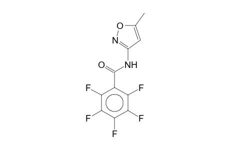 2,3,4,5,6-Pentafluoro-N-(5-methyl-3-isoxazolyl)benzamide