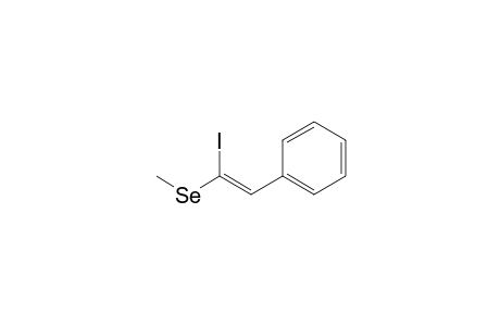 1-Iodo-1-(methylseleno)-2-phenylethene