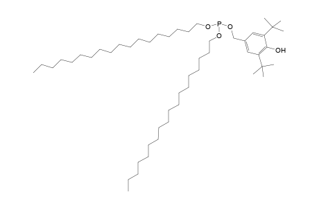 (3,5-ditert-butyl-4-hydroxy-phenyl)methyl dioctadecyl phosphite