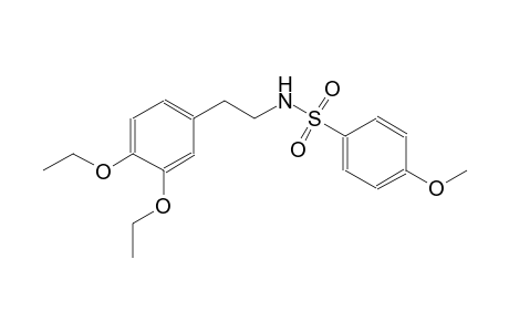 benzenesulfonamide, N-[2-(3,4-diethoxyphenyl)ethyl]-4-methoxy-