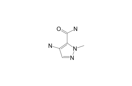 1-METHYL-4-AMINO-5-CARBOXYAMIDO-PYRAZOLE