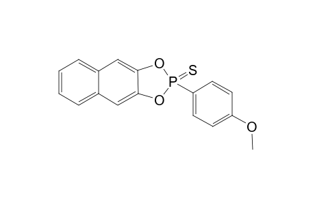 2-(p-Methoxyphenyl)napho[1,3,2]dioxaphosphole-2-sulfide