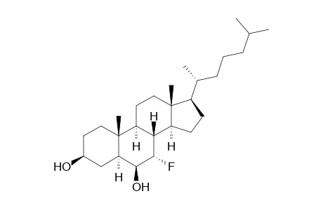 (3S,5S,6S,7S,8S,9S,10R,13R,14S,17R)-17-[(1R)-1,5-dimethylhexyl]-7-fluoro-10,13-dimethyl-2,3,4,5,6,7,8,9,11,12,14,15,16,17-tetradecahydro-1H-cyclopenta[a]phenanthrene-3,6-diol