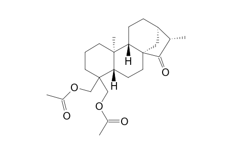 15-Oxo-ent-(16S)-kaurane-18,19-diyl diacetate
