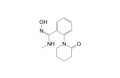 (Z)-1-{2'-Methylamino(hydroxyimino)methyl]phenyl}-2-piperidinone