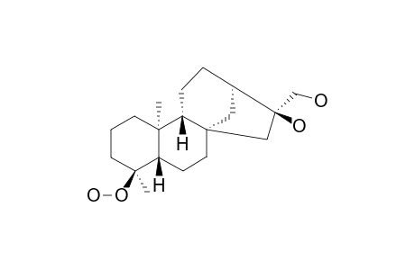 ANNOSQUAMOSIN-G;16-BETA,17-DIHYDROXY-18-NOR-ENT-KAURAN-4-BETA-HYDROPEROXIDE