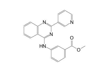 methyl 3-{[2-(3-pyridinyl)-4-quinazolinyl]amino}benzoate