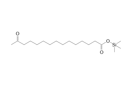 14-oxopentadecanoic acid trimethylsilyl ester
