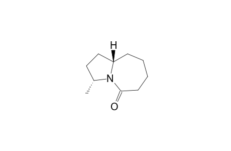 5H-Pyrrolo[1,2-a]azepin-5-one, octahydro-3-methyl-, trans-