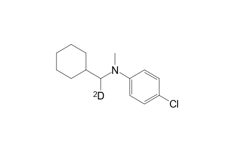 N-[Cyclohexyl(deuterio)methyl]-N-methyl-4-chloroaniline