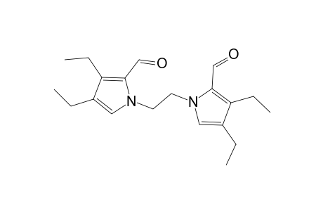 1,1'-Ethylene-bis(3'',4''-diethylpyrrole-2"-carbaldehyde)
