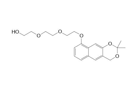 2-(2-(2-(2,2-dimethyl-4H-naphtho[2,3-d][1,3]dioxin-9-yloxy)ethoxy)ethoxy)ethanol