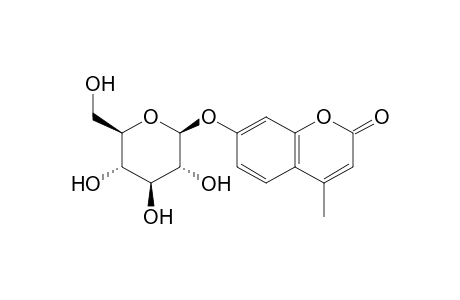 7-[(beta-D-glucopyranosyl)oxy]-4-methylcoumarin