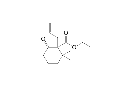 Ethyl 1-Allyl-2,2-dimethyl-6-oxo-1-cyclohexanecarboxylate