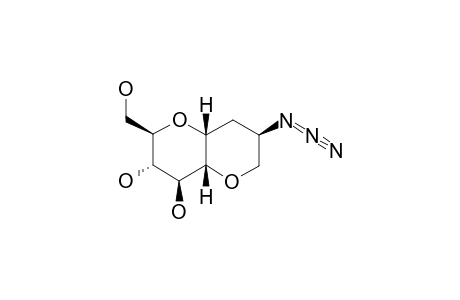 (1R,4R,6R,8R,9S,10S)-4-AZIDO-9,10-DIHYDROXY-8-HYDROXYMETHYL-2,7-DIOXABICYCLO-[4.4.0]-DECANE