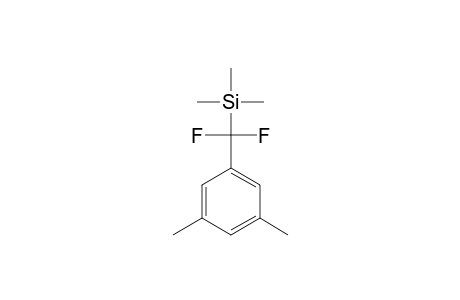 1-[Difluoro(trimethylsilyl)methyl]-3,5-dimethylbenzene