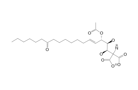 MALONOFUNGIN;(E)-(3R,4S,5S)-5-ACETOXY-2-AMINO-2-CARBOXY-3,4-DIHYDROXY-14-OXO-ICOS-6-ENOIC-ACID