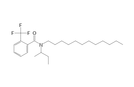 Benzamide, 2-trifluoromethyl-N-(2-butyl)-N-dodecyl-