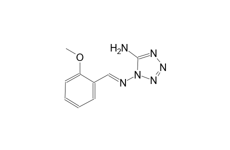 N~1~-[(E)-(2-methoxyphenyl)methylidene]-1H-tetraazole-1,5-diamine