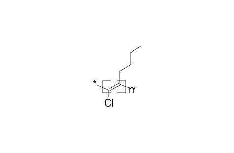 Poly(1-chloro-2-butylvinylene)