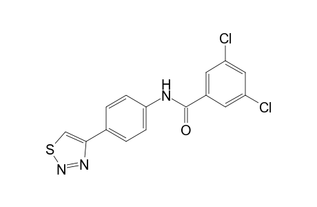 3,5-dichloro-4'-(1,2,3-thiadiazol-4-yl)benzanilide