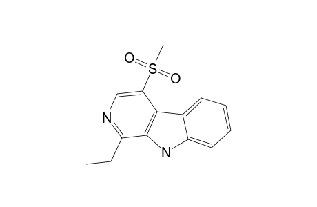 1-Ethyl-4-(methylsulfone)-.beta.-carboline