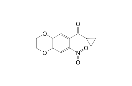 6-cyclopropanecarbonyl-7-nitro-2,3-dihydro-1,4-benzodioxine
