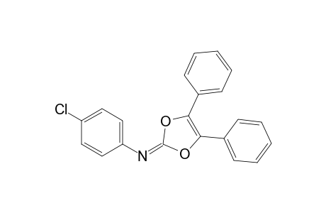 2-(4-Chlorophenyl)imino-4,5-diphenyl-1,3-dioxoane