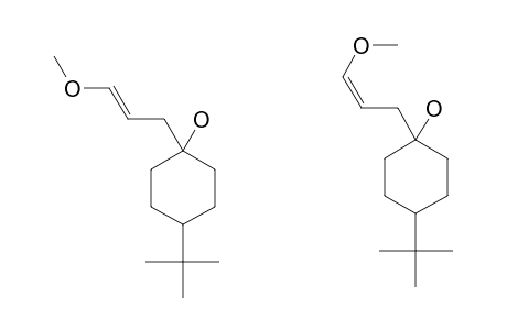TRANS-4-(TERT.-BUTYL)-1-[(E/Z)-3-METHOXYPROP-2-ENYL]-CYCLOHEXAN-1-OL