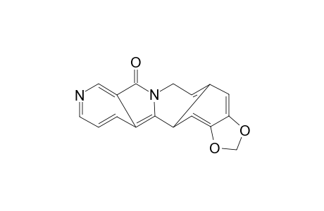 8H-1,3-Dioxolo[6,7]isoquino[2,1-b][2,7]naphthyridin-8-one, 5,6-dihydro-