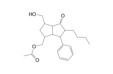 [6-Hydroxymethyl-2-butyl-3-phenyl-1-oxooctahydropentalen-4-yl]methyl acetate