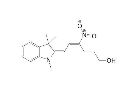 2,3-Dihydro-2-[(6-hydroxy-3-nitro)hexylidene]-1,3,3-trimethyl-1H-indole