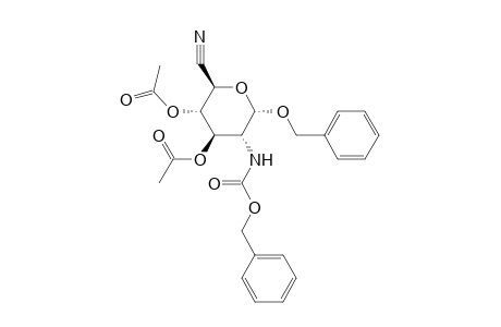 BENZYL 2-(CARBOXYAMINO)-2-DEOXY-alpha-D-GLUCOPYRANOSIDURONONITRILE, BENZYL ESTER, 3,4-DIACETATE