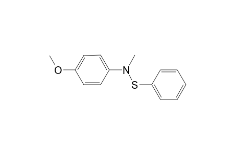 (4-methoxyphenyl)-methyl-(phenylthio)amine