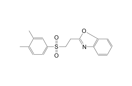 benzoxazole, 2-[2-[(3,4-dimethylphenyl)sulfonyl]ethyl]-