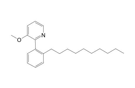 2-(2-n-Decylphenyl)-3-methoxypyridine