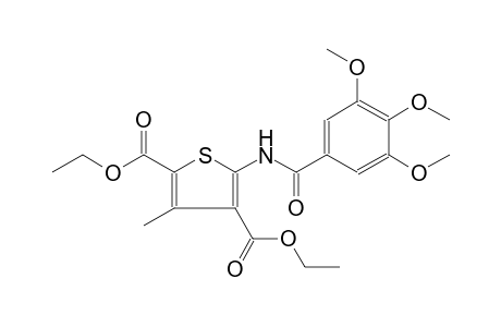 diethyl 3-methyl-5-[(3,4,5-trimethoxybenzoyl)amino]-2,4-thiophenedicarboxylate