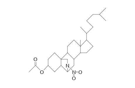 N-Nitro-6b,19-epimino-5a-cholestan-3b-yl acetate