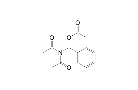 Acetamide, N-acetyl-N-[(acetyloxy)phenylmethyl]-