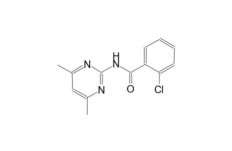 benzamide, 2-chloro-N-(4,6-dimethyl-2-pyrimidinyl)-