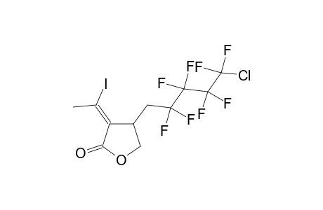(E)-3-(1'-Iodoethylene)-4-(4'-chlorooctafluorobutylmethyl)-2(3H)-dihydrofuranone