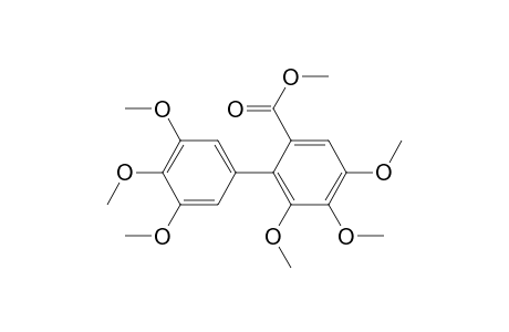 [1,1'-Biphenyl]-2-carboxylic acid, 3',4,4',5,5',6-hexamethoxy-, methyl ester