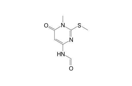 N-[1-Methyl-2-(methylthio)-6-oxo-1,6-dihydropyrimidin-4-yl]formamide