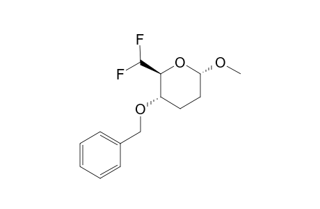 Racemic .alpha.-Methyl 5-O-Benzyl-6,6-difluoroamicetoside