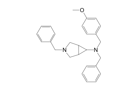 3-Benzyl-6-exo-[N-benzyl-N-(p-methoxybenzyl)amino]-3-azabicyclo[3.1.0]hexane