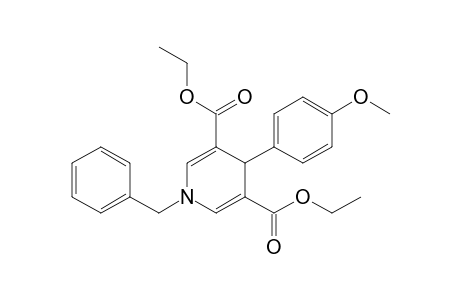 1-benzyl-4-(4-methoxyphenyl)-4H-pyridine-3,5-dicarboxylic acid diethyl ester