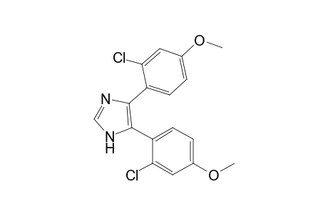 4,5-bis(2'-Chloro-4'-methoxyphenyl)-imidazole