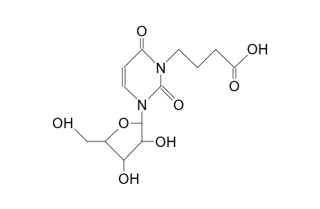 N-3-(3-Carboxypropyl)-uridine