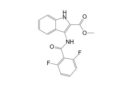 methyl 3-[(2,6-difluorobenzoyl)amino]-1H-indole-2-carboxylate