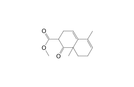 3,7,8,8a-Tetrahydro-2-methoxycarbonyl-5,8a-dimethyl-1(2H)-naphthalenone